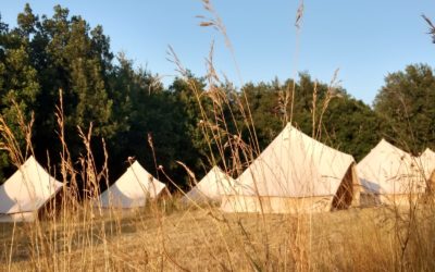 Réservez votre Bell-Tent au sein du village Typique